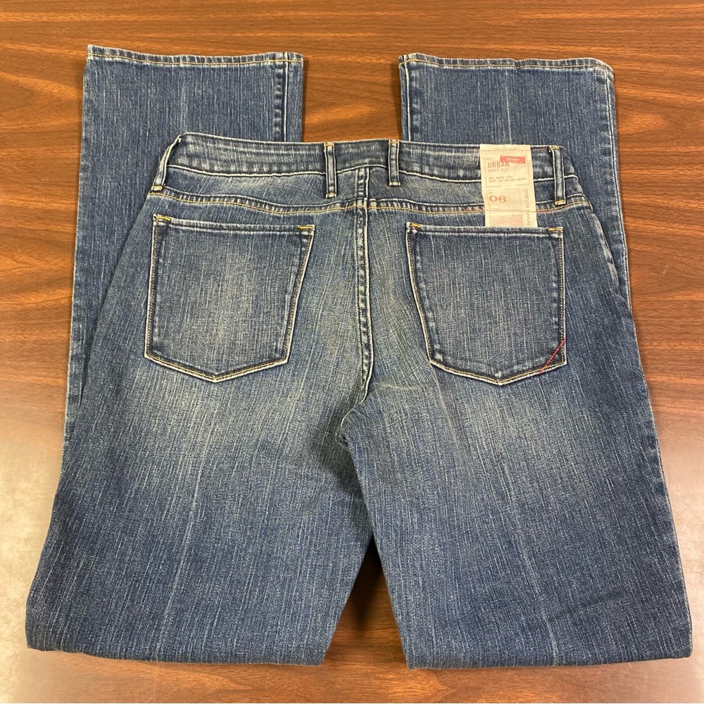 Banana Republic Urban Boot Cut Stretch Jeans, Size 6, NWT‎ - Picture 5 of 13